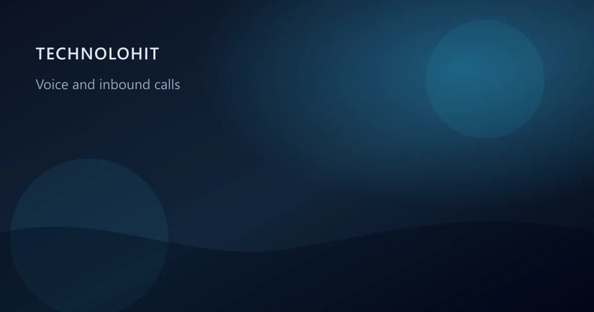 Neutral brand graphic for phone and voice assistants